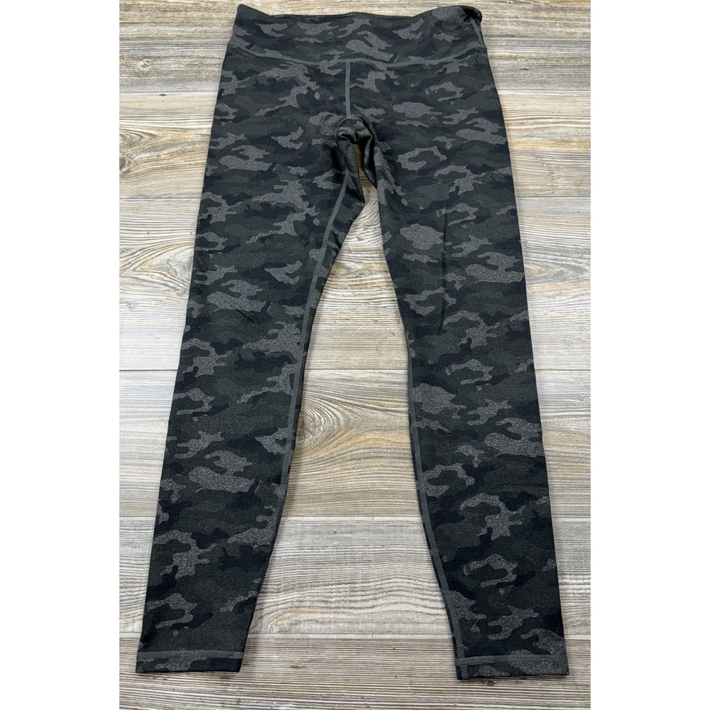 Fabletics Powerhold Cropped Leggings Size Small Camo Camouflage Print